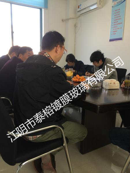 热烈欢迎日本日立公司山本部长一行来泰榕考察