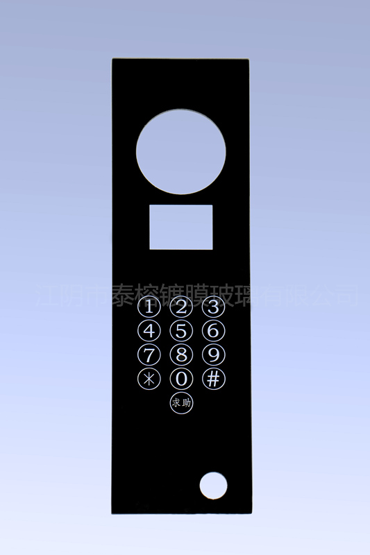 电梯电话玻璃面板